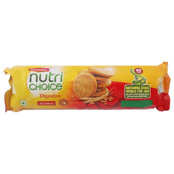 Britannia NutriChoice HiFibre Digestive Biscuits 150 g (Get +50 g Extra) Basket Hunt